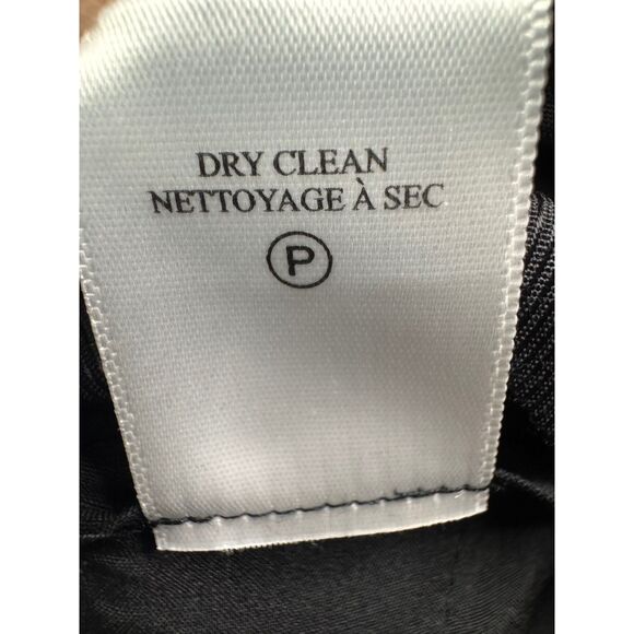 A.L.C. Carson Navy Trouser Pants Seam Detail Split Leg Work Career, Sz 4 - Picture 13 of 15